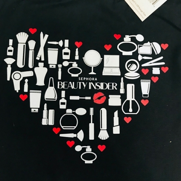 NEW Sephora 2017 Rouge Tote Make Up bag Purse Satchel Travel Hair Beauty Hair - Picture 2 of 3